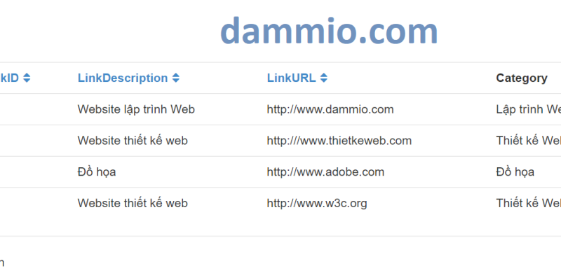 [ASP.NET MVC] Phần 13: Thêm sắp xếp (dự án thực tế)