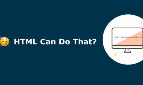 10 điều bạn có thể làm được mà chỉ cần HTML 0 (0)