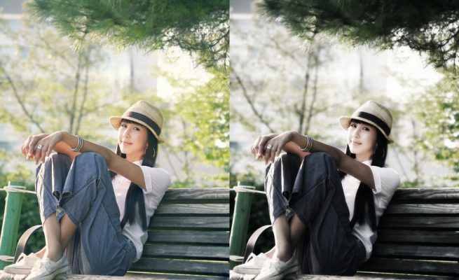 Blend mùa thu lãng mạn