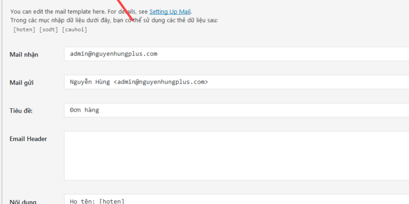 Cài đặt tracking nguồn người dùng gửi thông tin qua Contact Form 7