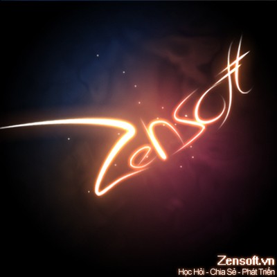 CHỮ SÁNG RỰC RỠ