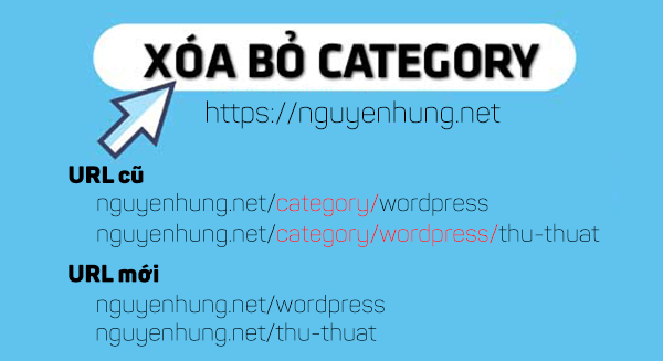 Hướng dẫn cách xóa bỏ /category/ trong URL WordPress