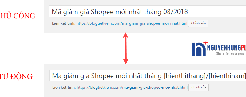 Hướng dẫn cài đặt tự động cập nhật ngày tháng năm trong bài viết trên WordPress