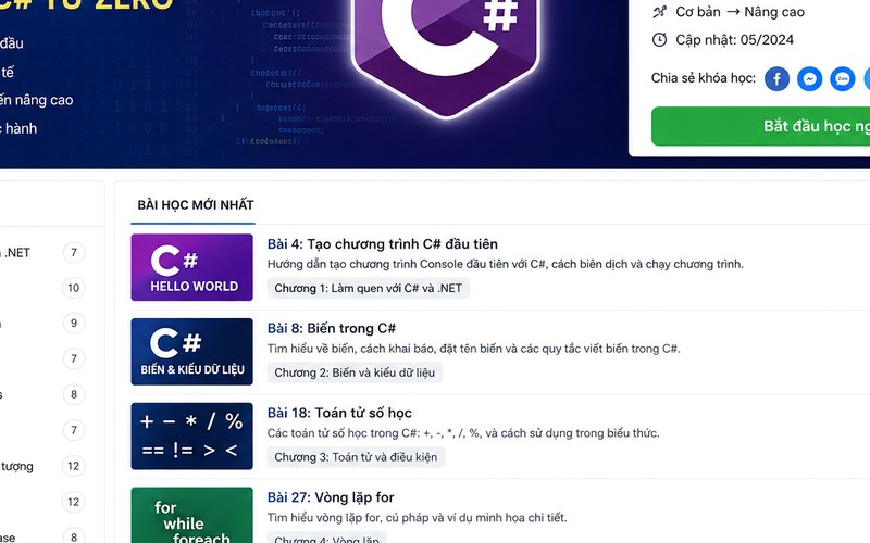 Bài 36: Method và cách khai báo hàm