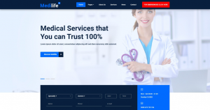 Templale phù hợp cho y tế , giới thiệu dịch vụ thuốc medlife-master
