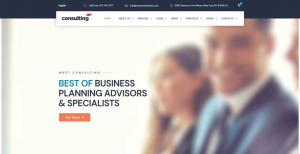 Trang giới thiệu và tin tức cty wordpress