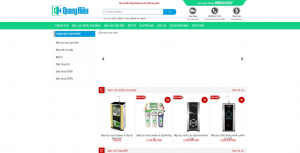 Shop điện thoại WordPress 2018 v1 Xanh lime