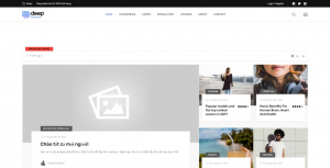 Website tạp chí thời trang , phụ nữ wordpress cool
