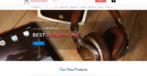Template HTML5 Electro Store Cart Script
