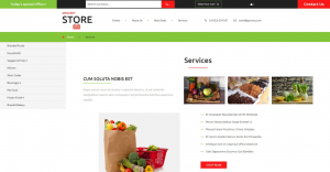 Template shop bán tạp hóa Fullwidth có cart java