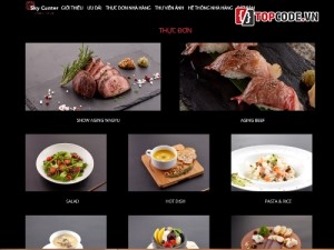 Mẫu webs ẩm thực 7 ( ATH007)