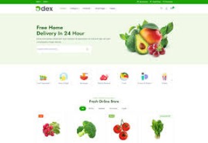 Mẫu webs bán tạp hóa  2 ( TH002)