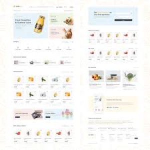 Mẫu webs bán tạp hóa 3 ( TH003)