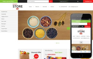 Mẫu webs bán tạp hóa 4 ( TH004)