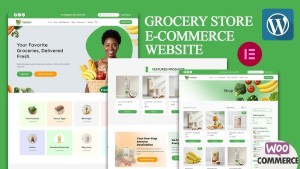 Mẫu webs bán tạp hóa  5 ( TH005)