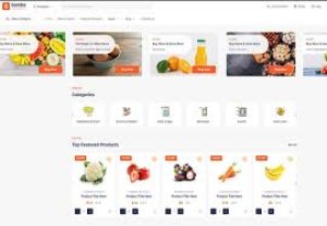 Mẫu webs bán tạp hóa 8 ( TH008)