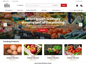 Mẫu webs bán tạp hóa 9  ( TH009)-TA 3