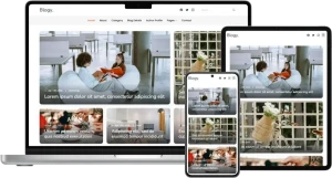 Mẫu webs Blog 1 ( AB001 )-TA 10
