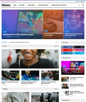 Mẫu webs Blog 1 ( AB001 )-TA 7