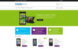 Mẫu webs Điện thoại shop 3 ( DT003 )