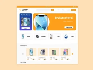 Mẫu webs Điện thoại shop 7 ( DT007 )