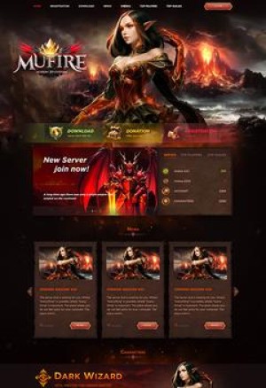 Mẫu webs Game ( GA009 )-TA 8