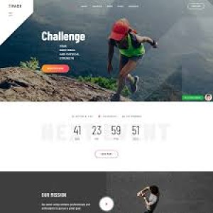 Mẫu webs thể thao ( TT001 )-TA 1