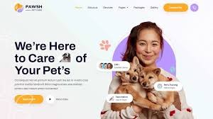 Mẫu webs thú cưng 10 ( AT010 )