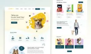 Mẫu webs thú cưng 5 ( AT005 )