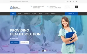 Mẫu webs Y tế 1 ( AYT010 )-TA 9