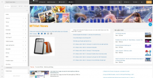 Trang tin tức MTViet.com laravel 2020
